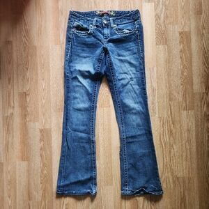 Maurices Classic Blue Wide Leg Jeans